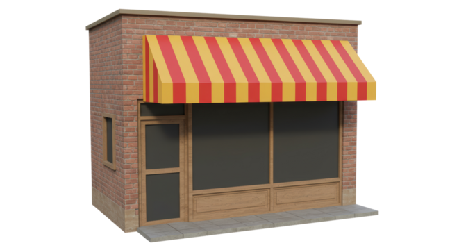 Isolated Storefront