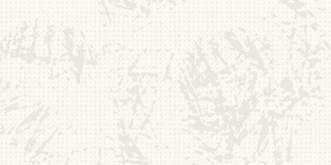 Ecru grain paper texture. Vintage textured background with dots, speckles, specks, flecks and particles. Craft repeating wallpaper. Natural cream grunge surface background. Vector backdrop