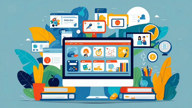 Modern online learning tools and educational resources