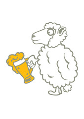mouton biere alcool humour