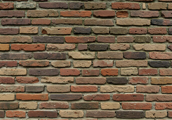 Obraz premium Red Brown Brick Wall Texture Background