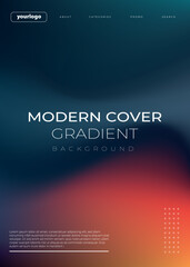 Obraz premium Stylish Branding Gradient Theme Modern Gradient Background Design Creative Digital Art Backdrop Futuristic UI/UX Background