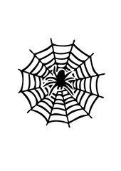 toile avec araignée