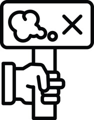 Climate Activism Icon 