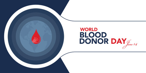 National Blood Donor month (NBDM) is observed every year in January, to celebrate the lifesaving impact of blood and platelet donors. Vector illustration