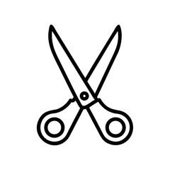 Scissors Icon for Creativity and Crafting Topics