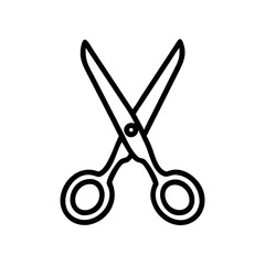 Scissors Icon for Creativity and Crafting Topics