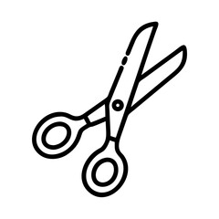 Scissors Icon for Creativity and Crafting Topics