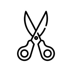 Scissors Icon for Creativity and Crafting Topics