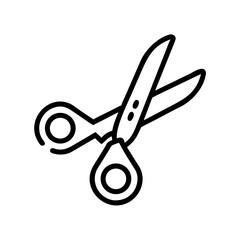 Scissors Icon for Creativity and Crafting Topics