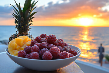 A variety of fruits such as apples, bananas, strawberries, and citrus can be enjoyed raw, in smoothies, or as an addition to dishes, providing a refreshing taste and nutritional value.


