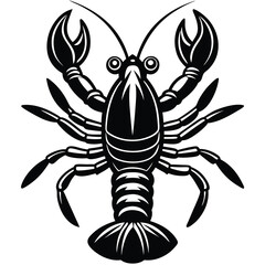 Adobe Illustrator ArtworkVector drawing of a lobster