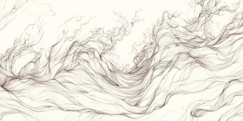 Fototapeta premium flowing pattern