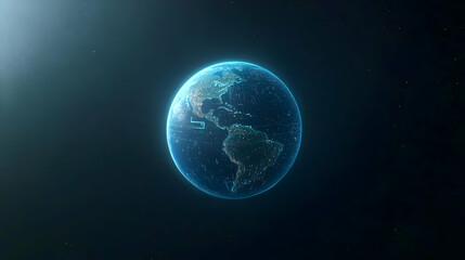 Digital Earth Model In Space