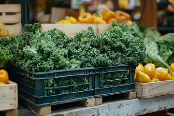 Various types of vegetables, such as carrots, broccoli, tomatoes, and spinach, provide many nutritional values and can be consumed raw, cooked, or roasted.


