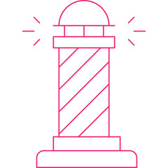 Lighthouse icon single vector illustration