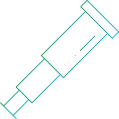 Telescope icon single vector illustration
