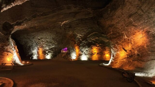 Tuzluca Salt Cave (Tuzluca Tuz Mağarası) Drone Video, Iğdır Turkiye (Turkey) 