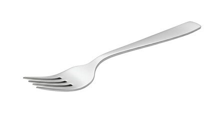 Isolated Silver Fork