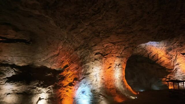 Tuzluca Salt Cave (Tuzluca Tuz Mağarası) Drone Video, Iğdır Turkiye (Turkey) 