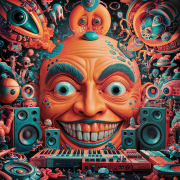 psychedelic mask