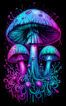 halloween mushrooms 