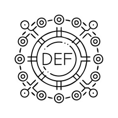 Decentralized Finance DEF System Network Technology Blockchain Cryptocurrency Digital Assets