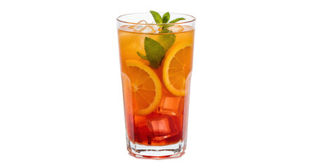 Isolated Refreshing Aperol Spritz Cocktail