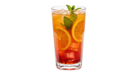 Isolated Refreshing Aperol Spritz Cocktail