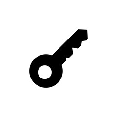 key icon. Perfect for security, access, protection, or locksmith related designs