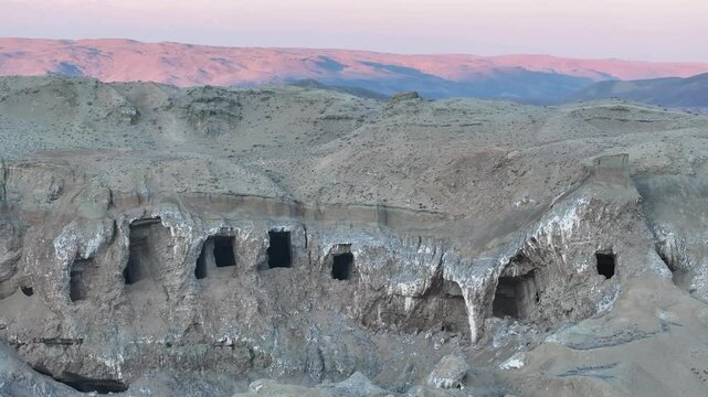 Tuzluca Salt Cave (Tuzluca Tuz Mağarası) Drone Video, Iğdır Turkiye (Turkey) 