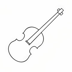 acoustic guitar vector illustration