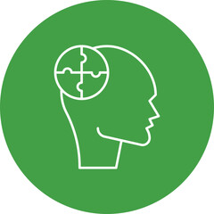 Psychology icon single vector illustration