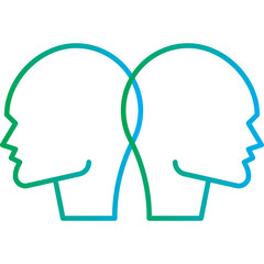 Bipolar Disorder icon single vector illustration