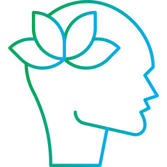 Calm icon single vector illustration