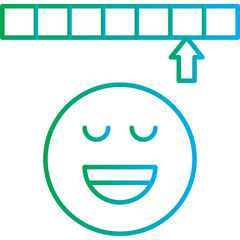 Emotions icon single vector illustration