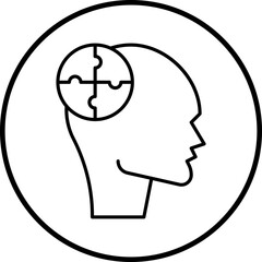 Psychology icon single vector illustration