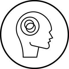 Anxiety Disorder icon single vector illustration