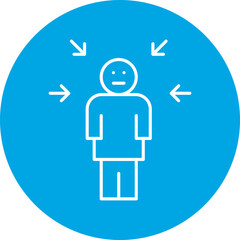 Guilt icon single vector illustration