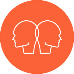 Bipolar Disorder icon single vector illustration