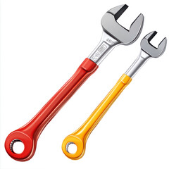 wrench and screwdriver