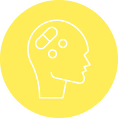 Drug Addiction icon single vector illustration