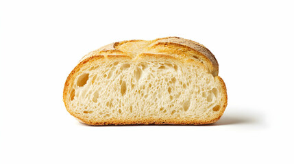 Closeup View Of A Sliced Loaf Of Bread