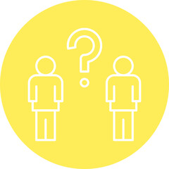 Conflict icon single vector illustration