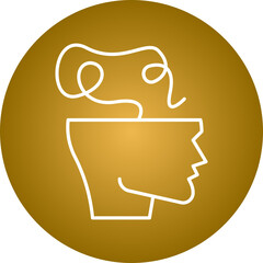 Psychosis icon single vector illustration