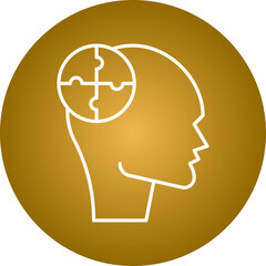 Psychology icon single vector illustration