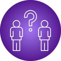 Conflict icon single vector illustration