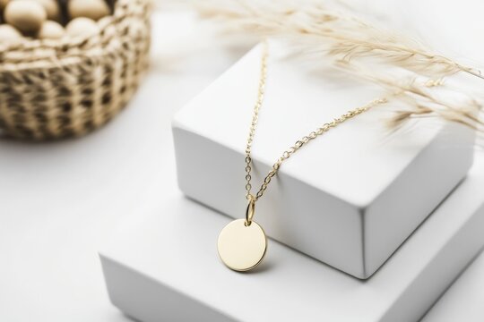 This stunning gold pendant necklace not only enhances any outfit but also suits both casual and formal wear, making it a truly versatile musthave accessory for all fine jewelry lovers everywhere