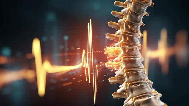 holographic technology for human spine health problems