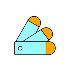 palette icons  symbol vector elements for infographic web